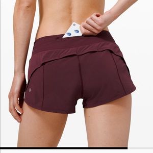 lululemon speed up shorts